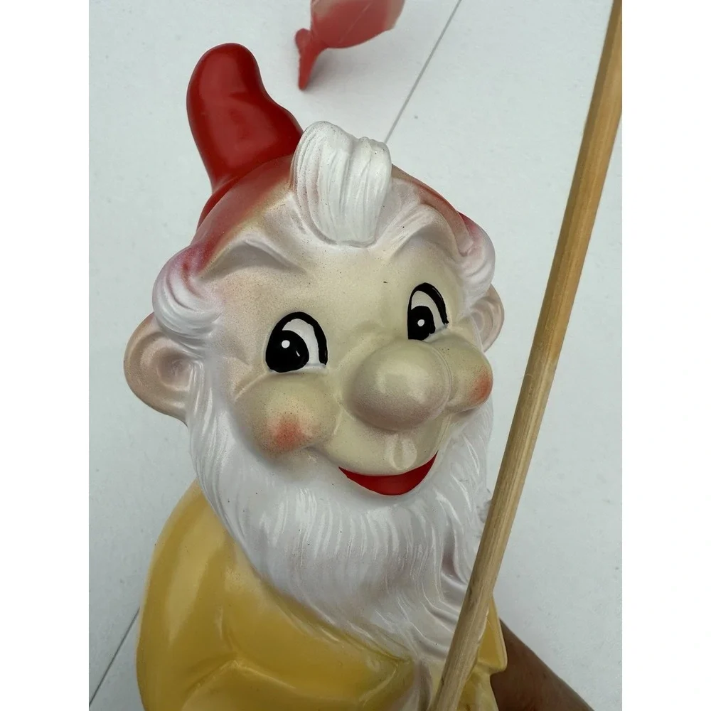 Garden Gnome Germany Durable PVC Gartenwwerg Fishing‎